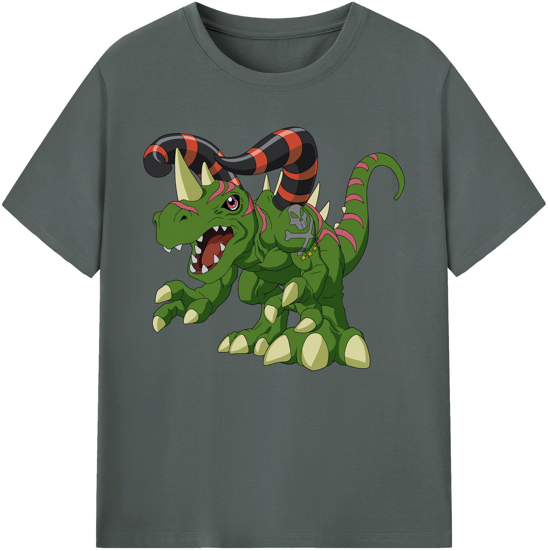（画像用） Digimon デジタルモンスター/デジモン 綿100％ メンズ半袖Tシャツ｜肌触りやわらか＆通気性